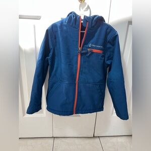 Free Country Spring/Fall Rain boys Jacket size 6 Small.